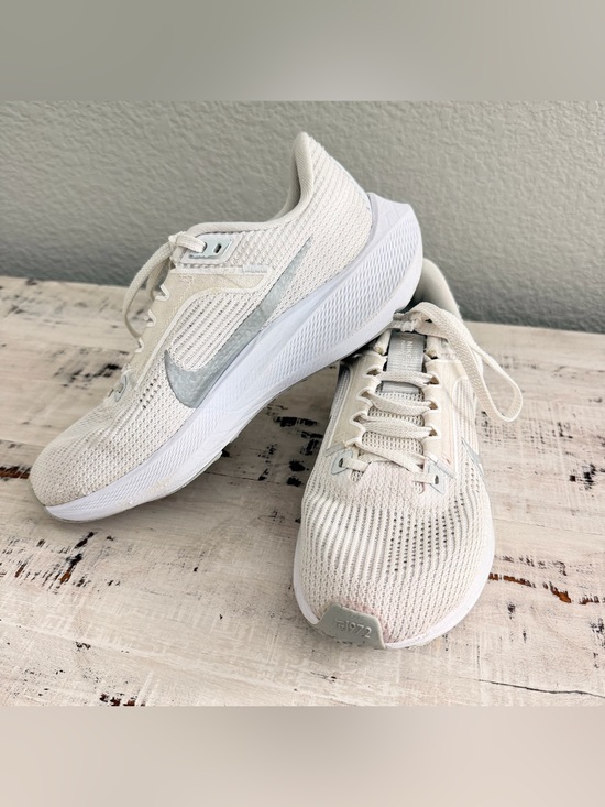 Nike Shoes - Nike Downshifter 13 Women’s Running Shoes White Gray Sneakers Size 5 DV3854-101